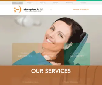 Kimberlyrstampiendmd.com(Stampien Dental) Screenshot