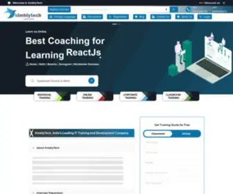 Kimblytech.com(KimblyTech one of the best IT Training Institute in Noida) Screenshot