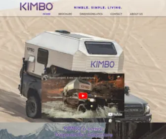 Kimboliving.com(Kimbo Campers) Screenshot