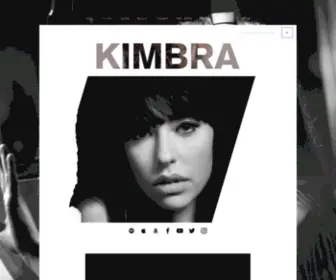 Kimbramusic.com(Kimbra Official) Screenshot