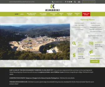 Kimbriki.com.au(Kimbriki Resource Recovery Centre) Screenshot
