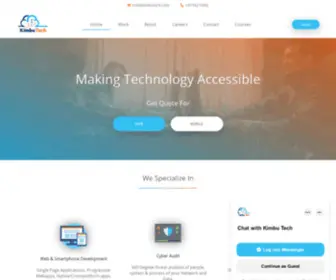 Kimbutech.com(Kimbu tech) Screenshot