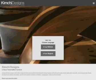 Kimchidesigns.com(Designer Furniture) Screenshot