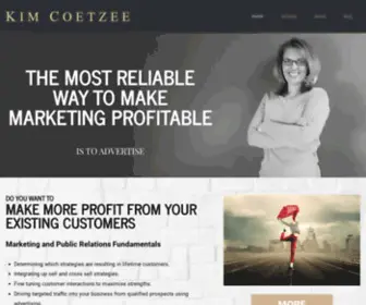 Kimcoetzee.com(Digital Marketing Johannesburg) Screenshot