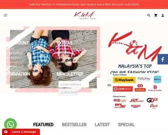 Kime.com.my(Kime Fashion Centre) Screenshot