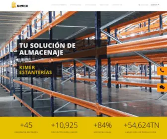 Kimer.com(Estanterias de almacenaje) Screenshot