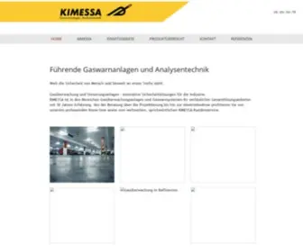 Kimessa.com(Gasüberwachung) Screenshot