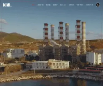 Kimi-SA.com(Ship Repair Services & Power Station Engineering) Screenshot