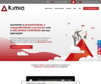 Kimia.com.br(Consultoria Lean) Screenshot
