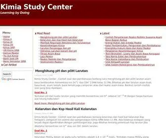 Kimiastudycenter.com(Learning by Doing) Screenshot