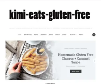 Kimieatsglutenfree.com(Kimi Eats Gluten Free) Screenshot