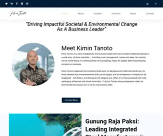 Kimintanoto.com(Kimin Tanoto) Screenshot