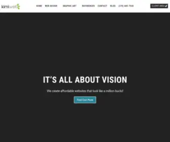 Kimiweb.com(Offering website design & hosting services for 25+ years to small) Screenshot