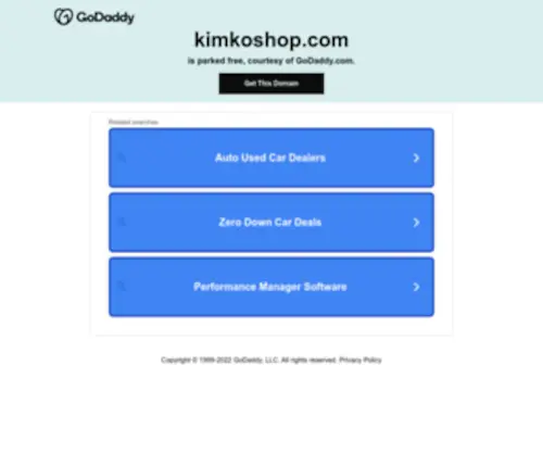 Kimkoshop.com(Korean Used Cars at KIMKOSHOP) Screenshot