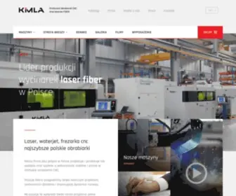 Kimla.pl(Laser, Waterjet, Frezarki CNC) Screenshot