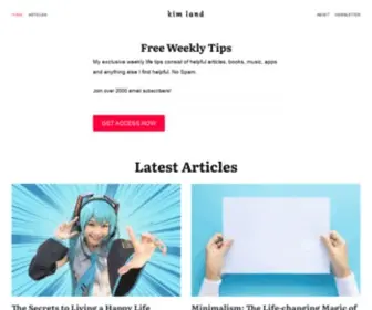 Kimland.me(This domain may be for sale) Screenshot