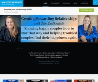 Kimleatherdale.com(The Happy Couple Expert) Screenshot