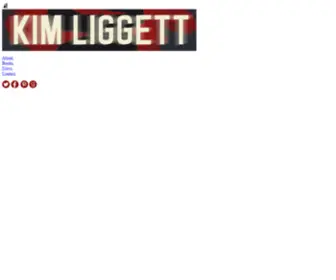 Kimliggett.com(Kim Liggett) Screenshot