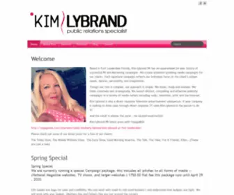 Kimlybrandpr.com(Kim Lybrand PR) Screenshot