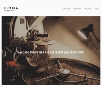 Kimmacoffee.com(Kimma Coffee Roasters) Screenshot