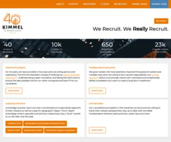 Kimmel.com(We Recruit) Screenshot