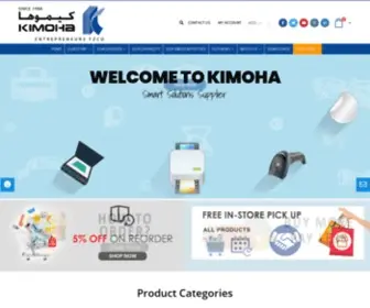 Kimoha.com(Kimoha Entrepreneurs FZCO) Screenshot