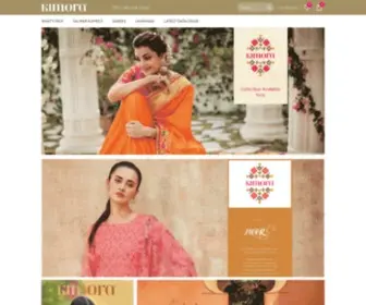 Kimoraetail.com(Kimora Fashion Pvt Ltd Surat) Screenshot