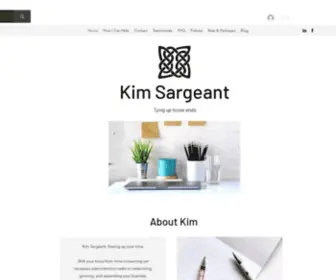 Kimsargeant.com(Kim Sargeant) Screenshot