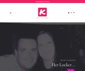 Kimslocker.com(Kim's Locker E) Screenshot