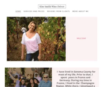 Kimsmithwinedriver.com(Wine Driver) Screenshot