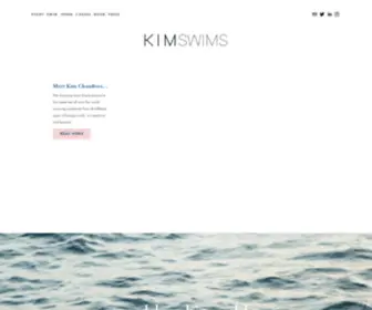 Kimswims.com(Kim Chambers) Screenshot
