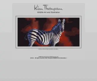 Kimthompsonartist.com(Kim Thompson) Screenshot