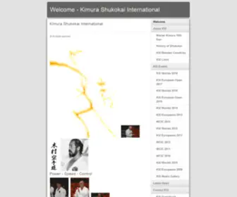 Kimura-Shukokai.com(Kimura Shukokai International) Screenshot