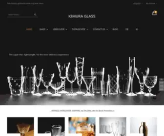 Kimuraglass.net(Kimura Glass Asia) Screenshot