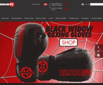 Kimurawear.com(Boxing Gloves) Screenshot