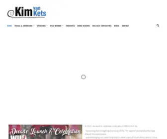 Kimvankets.com(Kim van Kets) Screenshot