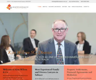 Kimwilson.com.au(Kim Wilson & Co) Screenshot