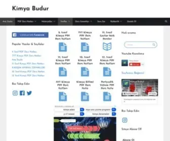 Kimyabudur.com(Ana Sayfa) Screenshot