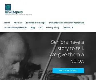 Kin-Keepers.com(Kin Keepers) Screenshot