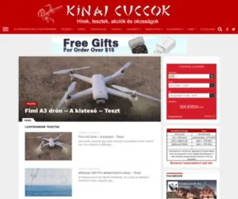 Kinaicuccok.eu(Kínai cuccok) Screenshot