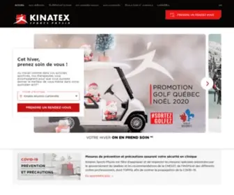 Kinatex.com(Kinatex Sports Physio) Screenshot