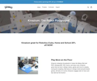 Kinazium.com(KINAZIUM Course Builder for robots and RC vehicles) Screenshot