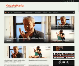 Kinbakumania.com(Shibari Kinbaku Dojo) Screenshot