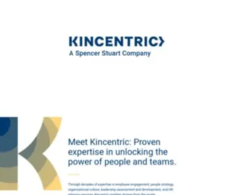 Kincentric.com(Home) Screenshot