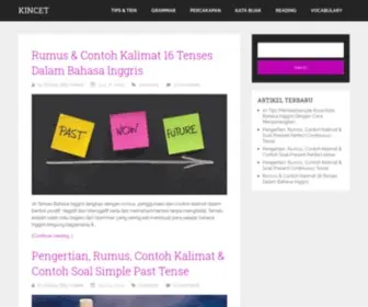 Kincet.com(Belajar Bahasa Inggris) Screenshot