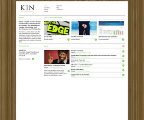 Kincreative.com(The Kin Collective) Screenshot