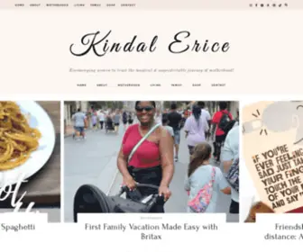 Kindalerice.com(Encouraging women to trust the magical & unpredictable journey of motherhood) Screenshot