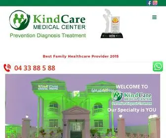 Kindcare.ae(KindCare Medical Center Dubai) Screenshot