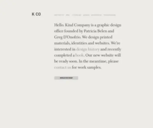 Kindcompany.com(Kind Company) Screenshot