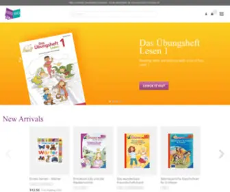 Kinder-Books.com(Children's German Language Books) Screenshot